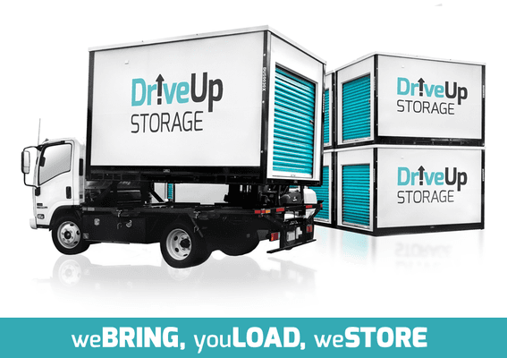 Units are detached from our customized trucks for storage.