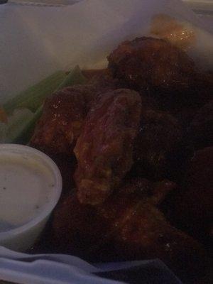 These where the best wings that I have ever had in my entire life!!  I hate that I am only here for work.