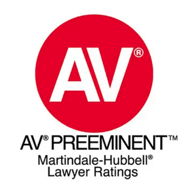 AV Preeminent, Martindale-Hubbell Lawyer Ratings - Kristopher Barber