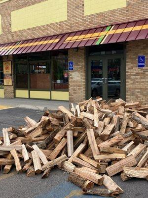 Firewood Delivery Brick Oven Pizza NH