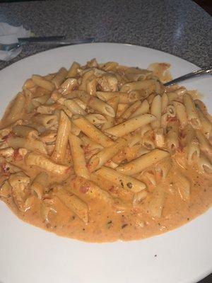 Penne al a Vodka with Chicken