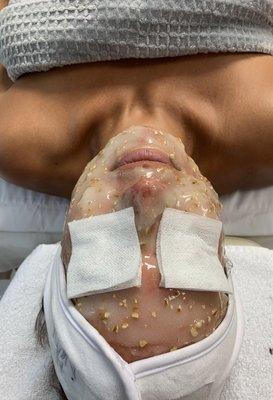 Skin brightening facial