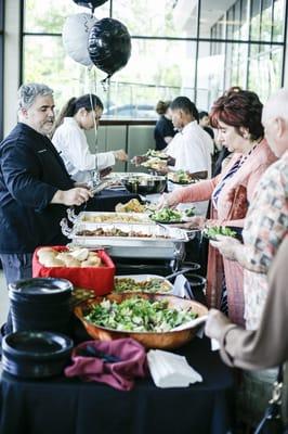 Wonderful, delicious spread put together by Georgetti's Catering for our 2015 New Owner's Event!