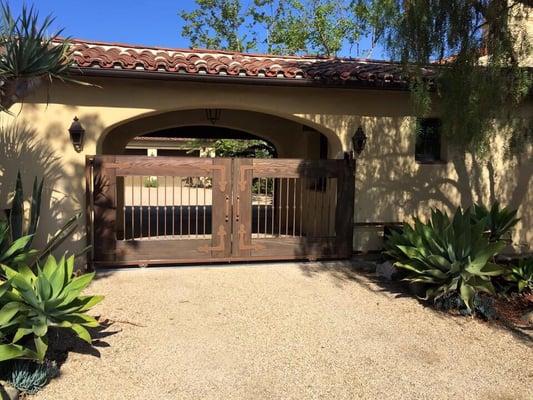 Front Gate Custom Wood and Iron Designs