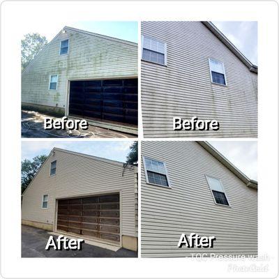 Pressure Washing siding