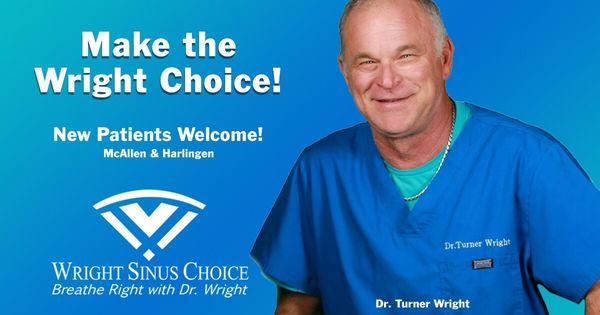 Dr. Turner Wright, ENT, The Sinus Expert