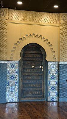 Beautiful door. But to where?