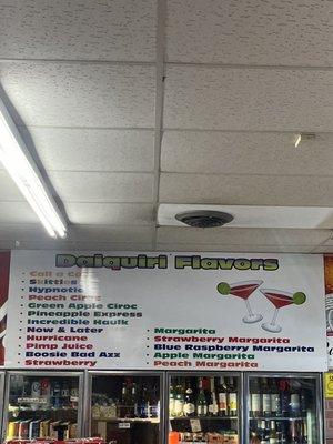 Daiquiri flavors