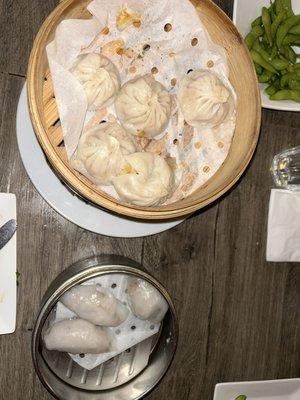 Steamed Taro Dumplings, Shanghai Dumplings