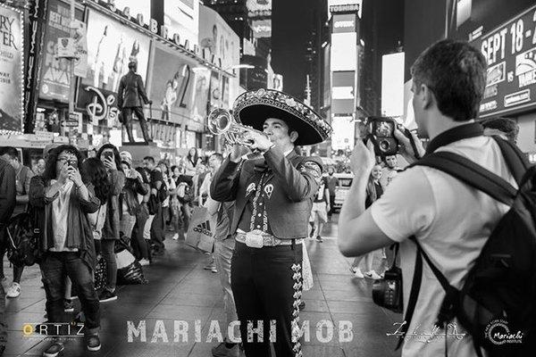 Mariachi Mob in Times Square!