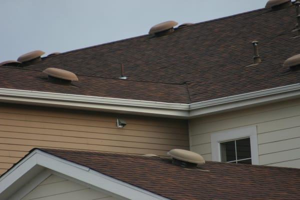 Here is a close up photo from one of our largest project's last year. The Bear Valley apartments in Denver/Lakewood.