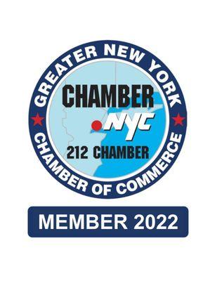 We are a member in good standing of the Greater New York Chamber of Commerce.