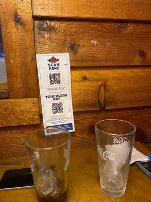 Scan your menu for touch less browsing