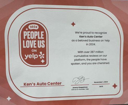 Ken's Auto Center Inc