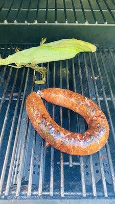 Shaggy Coos Kielbasa - great for the grill