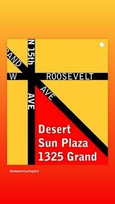 Relief Docs Chiropractic is located in the Desert Sun Plaza. Enter of off 1325 Grand Avenue and proceed to the second row of shops #105