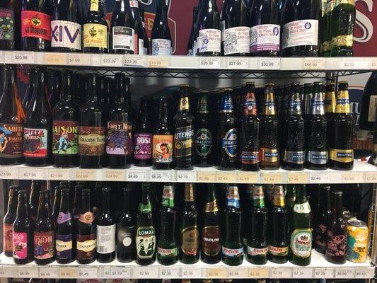 Beers from all over the world