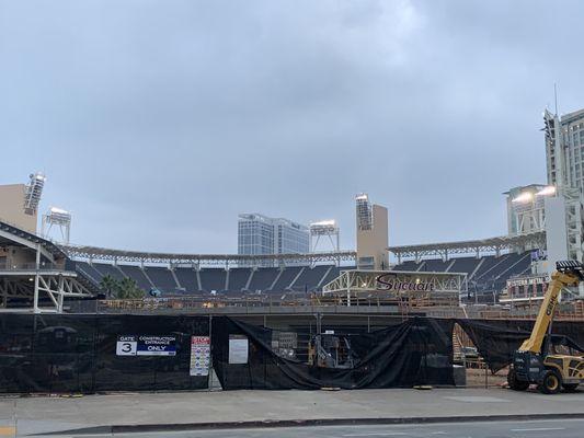 Petco Park front seat view