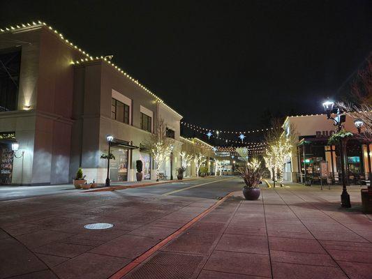 12/31/2023 - The village looks so great all decked out for the holidays.