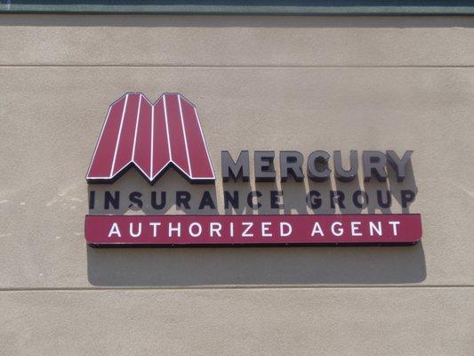 We are agents with Mercury Insurance