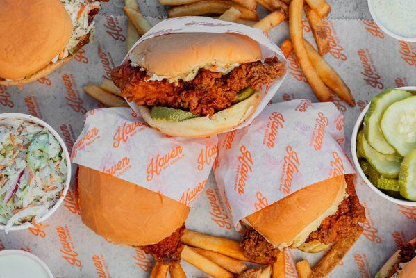 The best hot chicken and not chicken you've ever had.