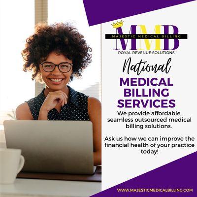 We provide Royal Revenue Solutions as a preferred Medical Billing Service Provider Nationwide and can accommodate any time zone. Contact us!