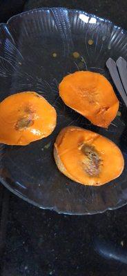 Rotten Alfonso mangoes