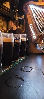 Perfect Guinness pours!   Great music, staff, and !