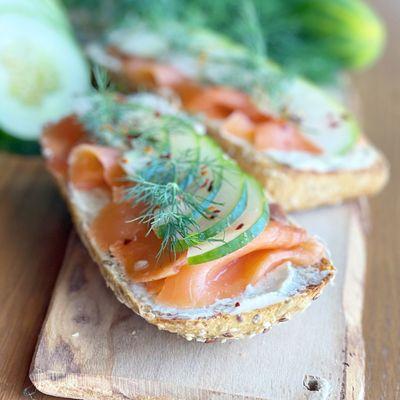 Smoked Salmon Toast