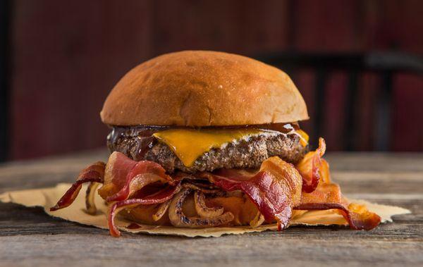 The Cheddar Bacon Burger