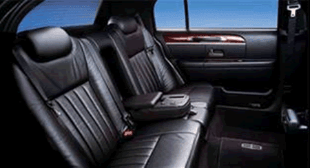 Interior photo of our Lincoln "L" Series Sedan