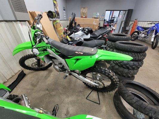 Kawasaki KX450f that I purchased