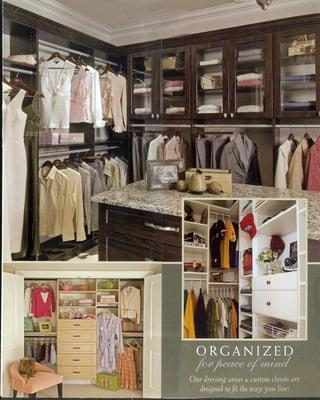 Creative Works offers custom closet and storage systems... call for a no-obligation consultation with a design professional