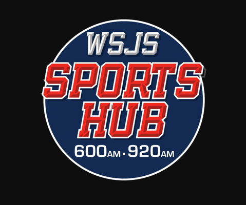 Current WSJS Sports Hub logo. 600 AM and 920 AM.