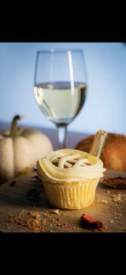 Pumpkin Pie Cupcake