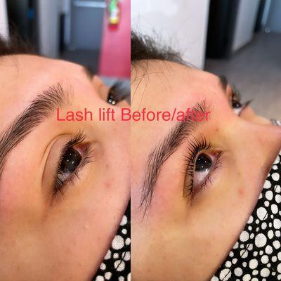 Lash lift, Lash perm, Lash curl... you name it. :)