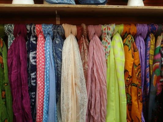 Beautiful scarves