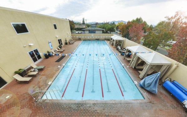 Pool area