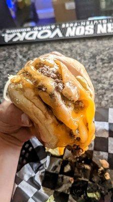 Triple Cheese Burger!