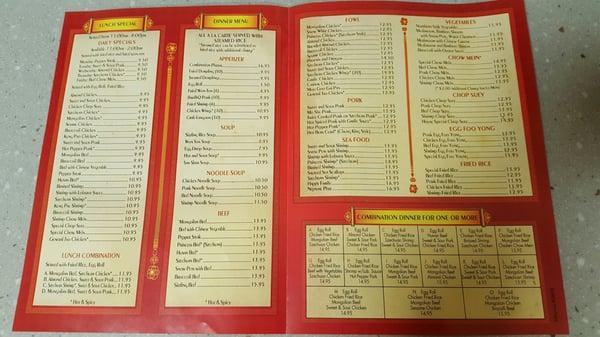 Menu Pictures