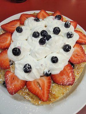 Strawberry Blueberry Pancakes