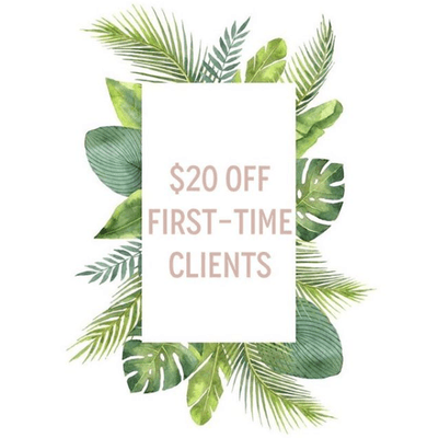 New clients schedule with Ellie and get $20 OFF