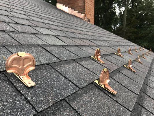 GAF SLATELINE - Royal Slate w/ Copper Snow Guards