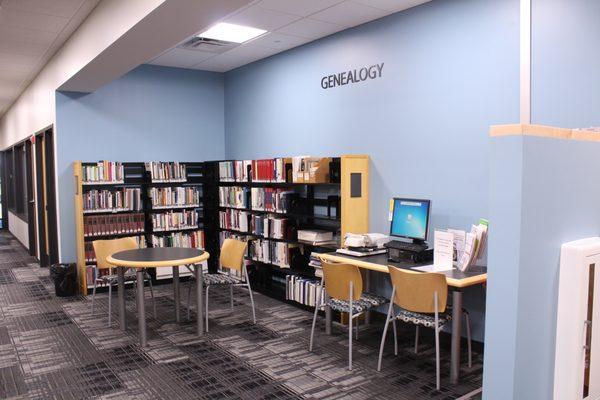 Genealogy Section (Adult Services Department)