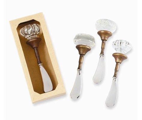 Antique doorknob spreader make a great hostess gift!