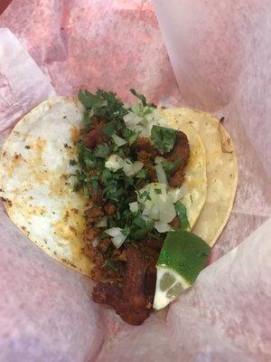 Al Pastor Soft Taco - $1.50