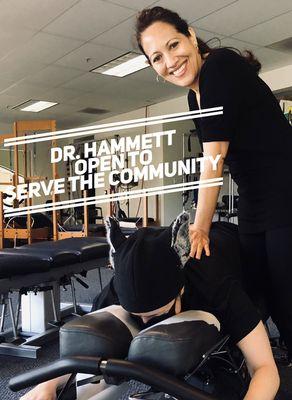 Dr. Hammett accepting new patients in Pinole, Ca. www.drhammett.com