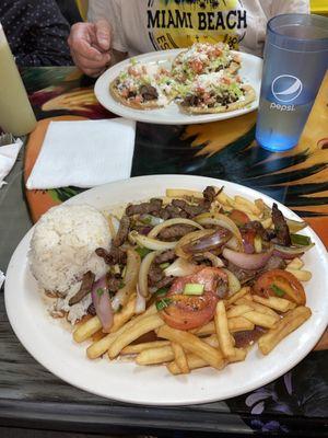 Lomo Saltado & tostadas