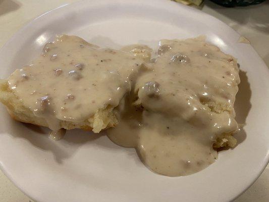 Biscuits and gravy