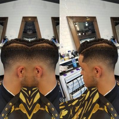 Drop fade by Barber Luis